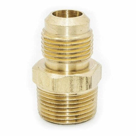 THRIFCO PLUMBING #48 1/2 Inch x 1/2 Inch Brass Flare MIP Adapter 6948019